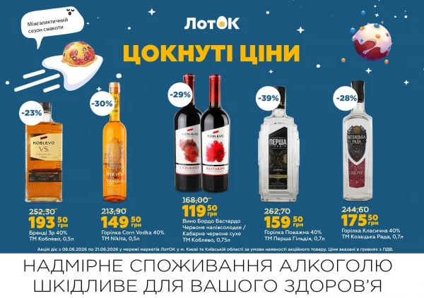 Каталог ЛотОК - Каталог знижок, сторінка 9: знижки та акції 08 - 21 червня 2026