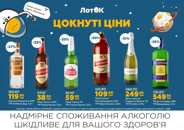 Каталог ЛотОК - Каталог знижок, сторінка 7: знижки та акції 08 - 21 червня 2026