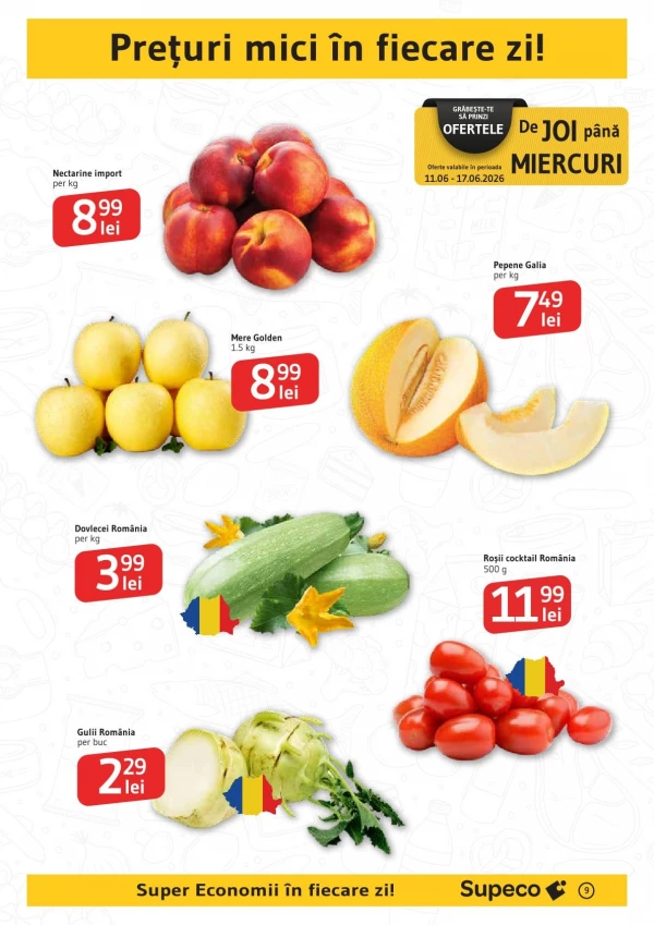 Catalog Supeco - Catalogul cu reduceri, pagina 9: reduceri și oferte 11 - 24 iunie 2026