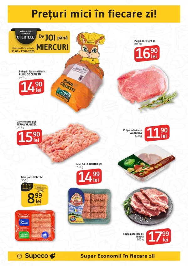 Catalog Supeco - Catalogul cu reduceri, pagina 8: reduceri și oferte 11 - 24 iunie 2026