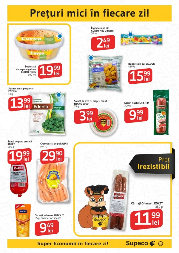 Catalog Supeco - Catalogul cu reduceri, pagina 11: reduceri și oferte 11 - 24 iunie 2026