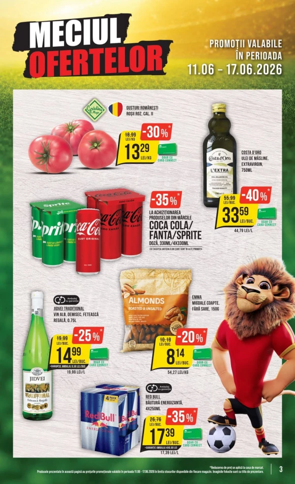Catalog Mega Image - Catalogul cu reduceri, pagina 3: reduceri și oferte 11 - 17 iunie 2026