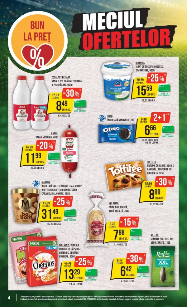 Catalog Mega Image - Catalogul cu reduceri, pagina 4: reduceri și oferte 11 - 17 iunie 2026
