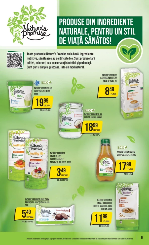Catalog Mega Image - Catalogul cu reduceri, pagina 9: reduceri și oferte 11 - 17 iunie 2026