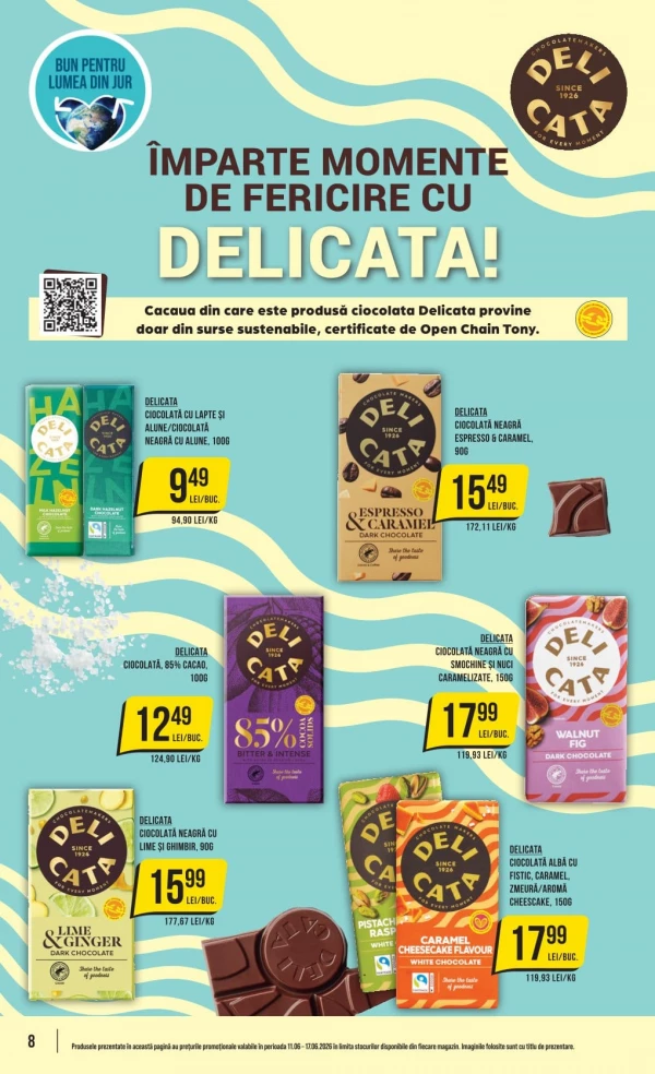 Catalog Mega Image - Catalogul cu reduceri, pagina 8: reduceri și oferte 11 - 17 iunie 2026