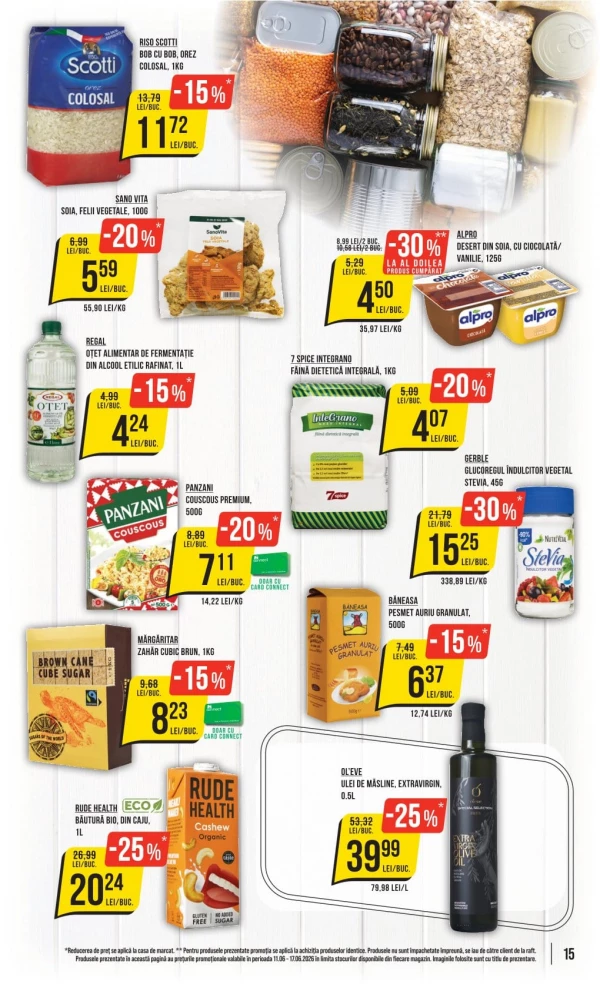 Catalog Mega Image - Catalogul cu reduceri, pagina 15: reduceri și oferte 11 - 17 iunie 2026