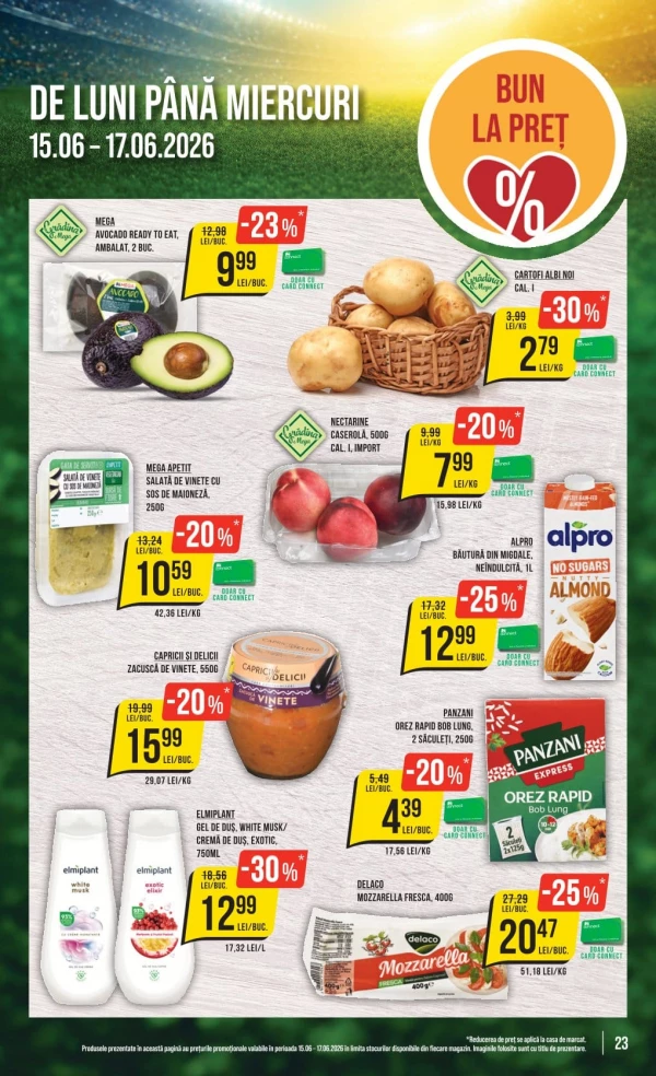 Catalog Mega Image - Catalogul cu reduceri, pagina 23: reduceri și oferte 11 - 17 iunie 2026