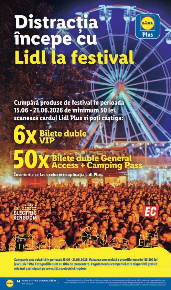 Catalog Lidl - Catalogul cu reduceri, pagina 14: reduceri și oferte 15 - 21 iunie 2026
