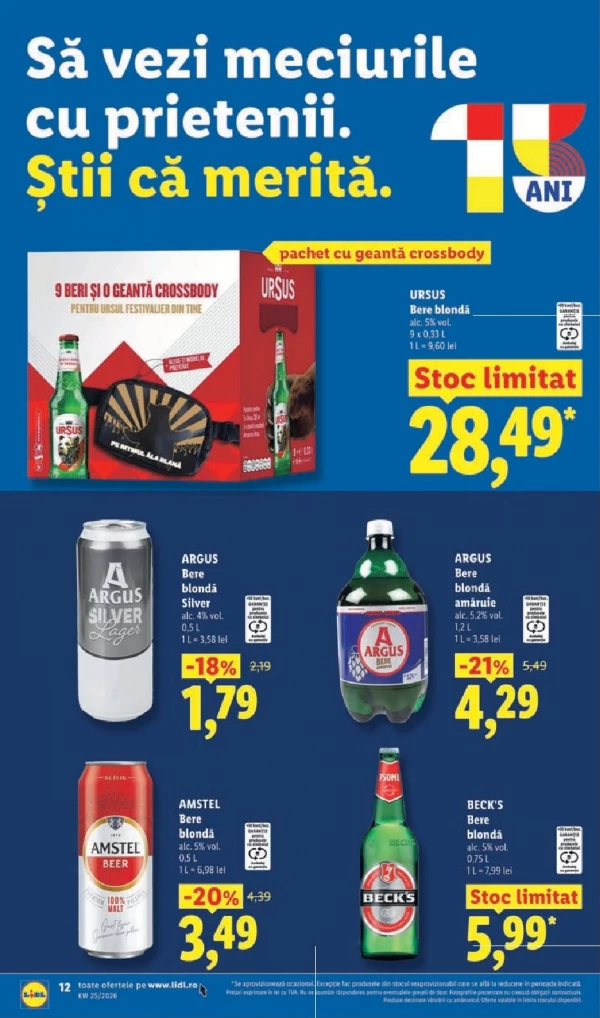Catalog Lidl - Catalogul cu reduceri, pagina 12: reduceri și oferte 15 - 21 iunie 2026