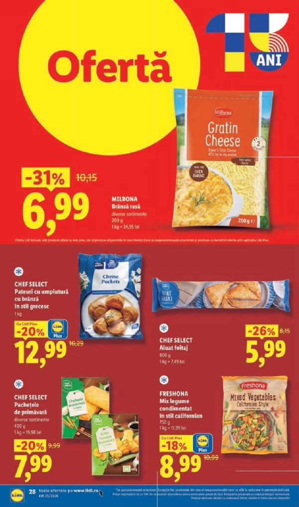 Catalog Lidl - Catalogul cu reduceri, pagina 28: reduceri și oferte 15 - 21 iunie 2026