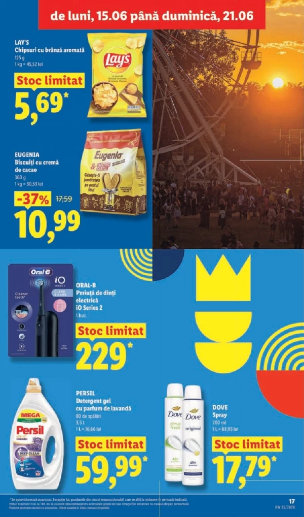 Catalog Lidl - Catalogul cu reduceri, pagina 17: reduceri și oferte 15 - 21 iunie 2026
