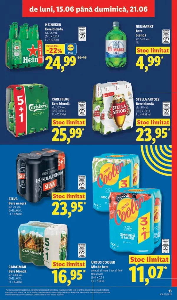 Catalog Lidl - Catalogul cu reduceri, pagina 13: reduceri și oferte 15 - 21 iunie 2026