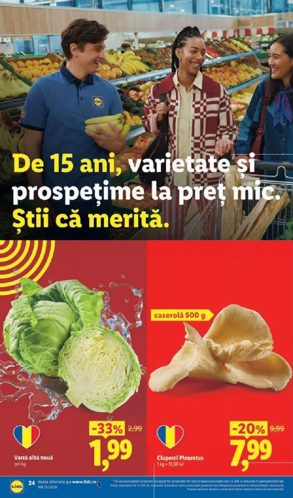 Catalog Lidl - Catalogul cu reduceri, pagina 24: reduceri și oferte 15 - 21 iunie 2026