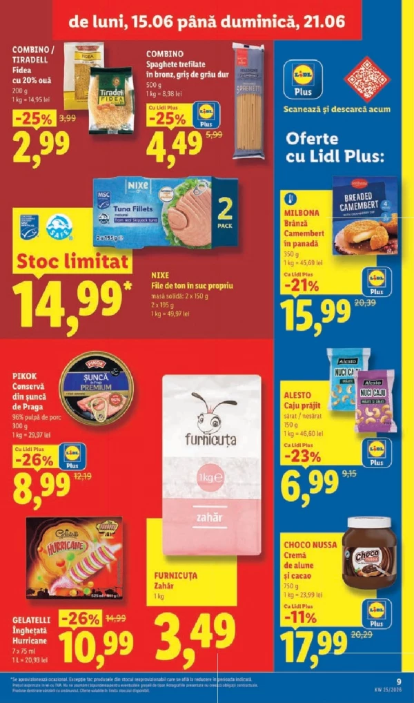 Catalog Lidl - Catalogul cu reduceri, pagina 9: reduceri și oferte 15 - 21 iunie 2026