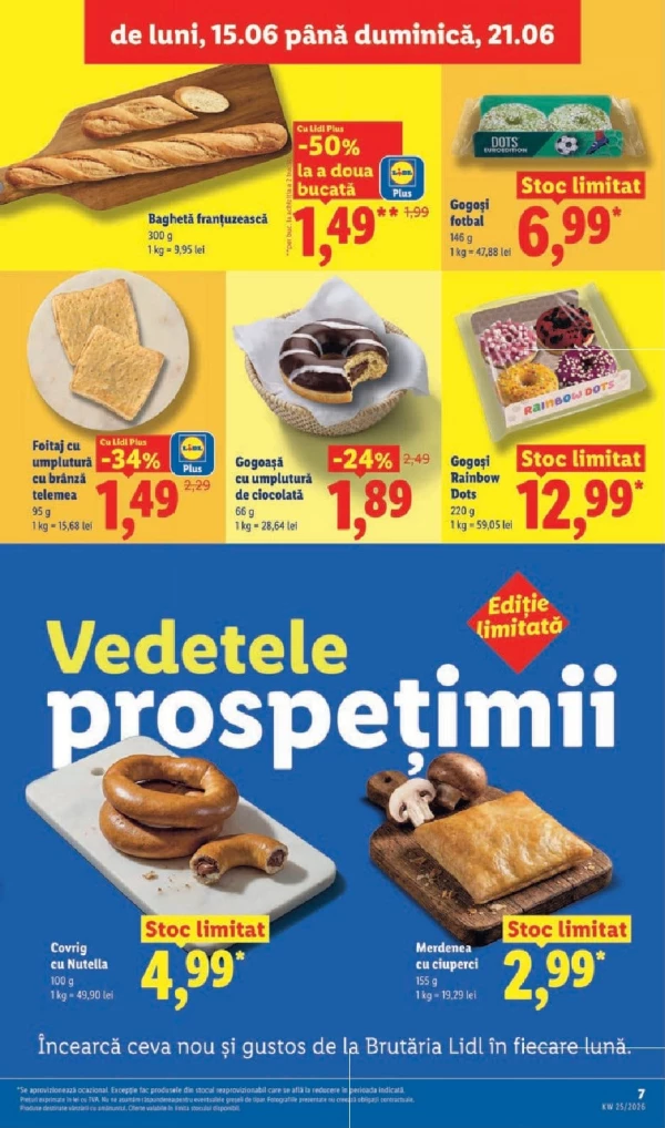 Catalog Lidl - Catalogul cu reduceri, pagina 7: reduceri și oferte 15 - 21 iunie 2026