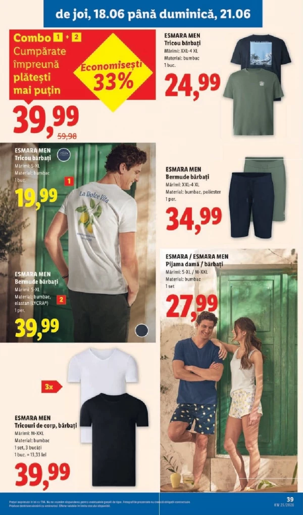 Catalog Lidl - Catalogul cu reduceri, pagina 39: reduceri și oferte 15 - 21 iunie 2026