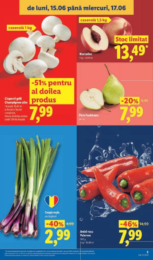 Catalog Lidl - Catalogul cu reduceri, pagina 5: reduceri și oferte 15 - 21 iunie 2026