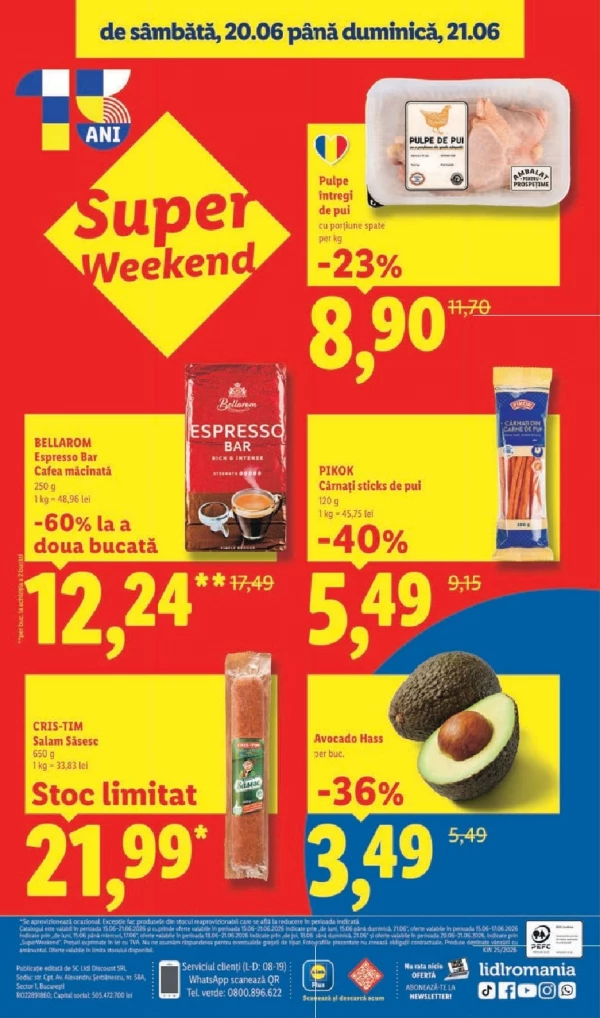 Catalog Lidl - Catalogul cu reduceri, pagina 40: reduceri și oferte 15 - 21 iunie 2026