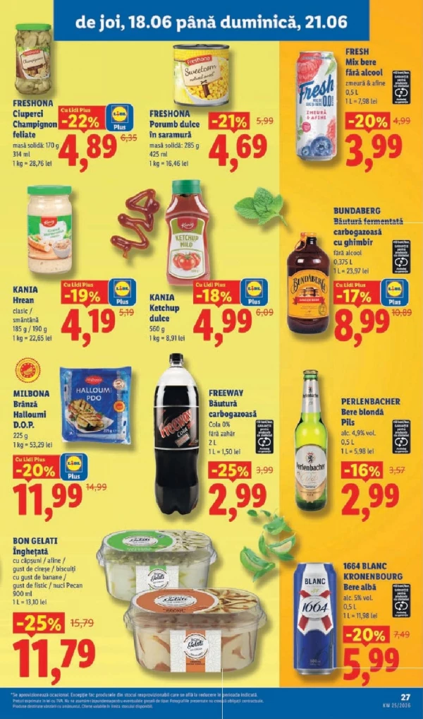 Catalog Lidl - Catalogul cu reduceri, pagina 27: reduceri și oferte 15 - 21 iunie 2026