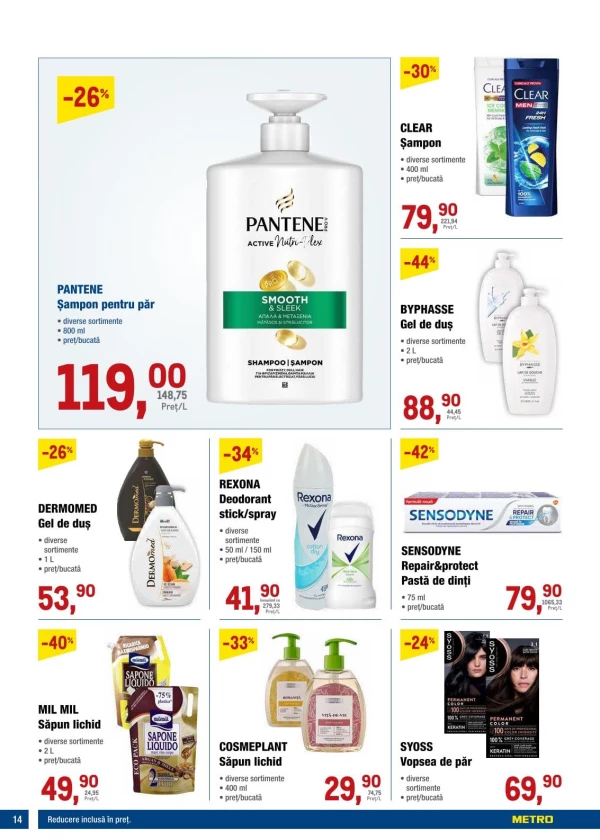 Catalog Metro - Catalogul cu reduceri, pagina 14: reduceri și oferte 11 - 24 iunie 2026