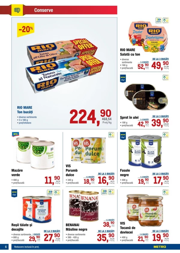 Catalog Metro - Catalogul cu reduceri, pagina 6: reduceri și oferte 11 - 24 iunie 2026