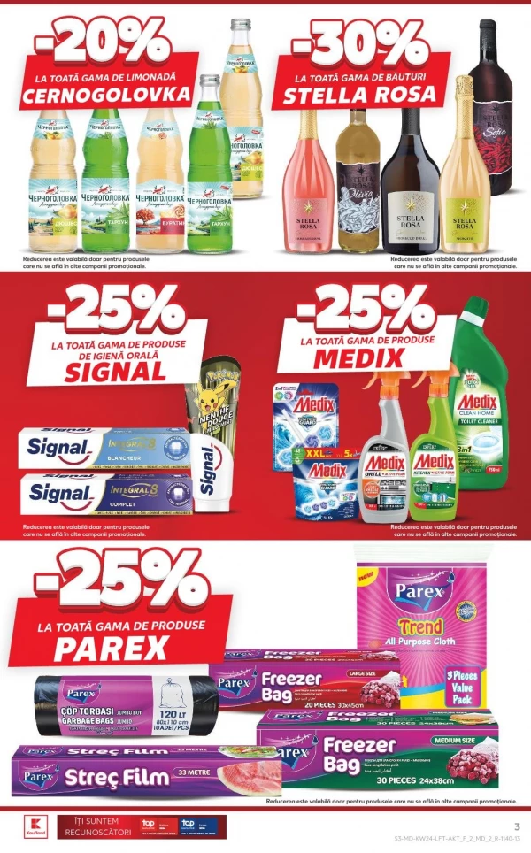 Catalog Kaufland - Catalogul cu reduceri, pagina 3: reduceri și oferte 11 - 17 iunie 2026