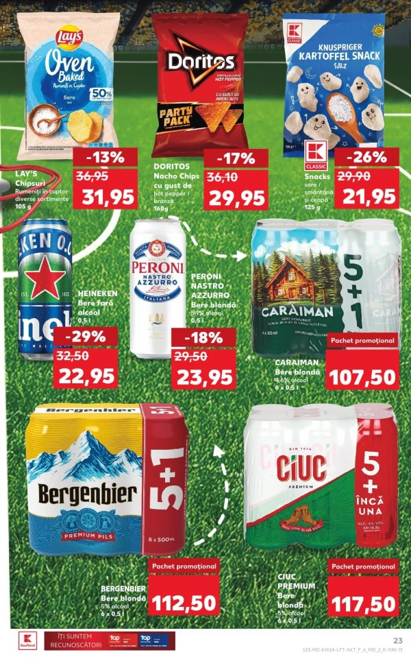 Catalog Kaufland - Catalogul cu reduceri, pagina 23: reduceri și oferte 11 - 17 iunie 2026