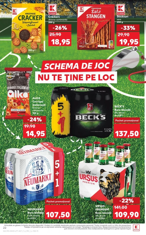 Catalog Kaufland - Catalogul cu reduceri, pagina 22: reduceri și oferte 11 - 17 iunie 2026