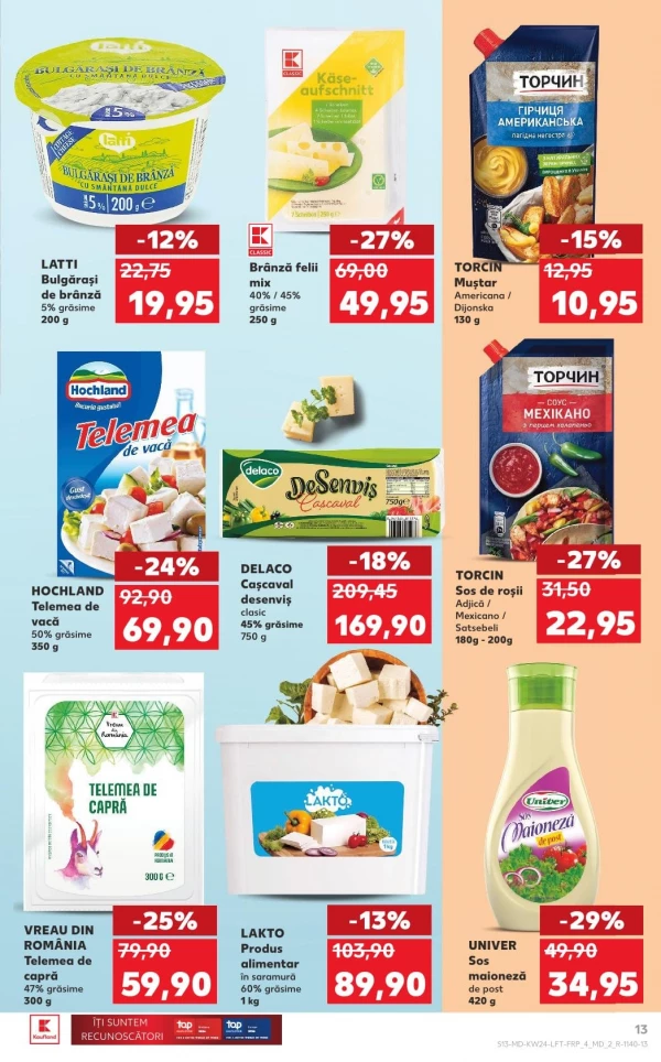 Catalog Kaufland - Catalogul cu reduceri, pagina 13: reduceri și oferte 11 - 17 iunie 2026