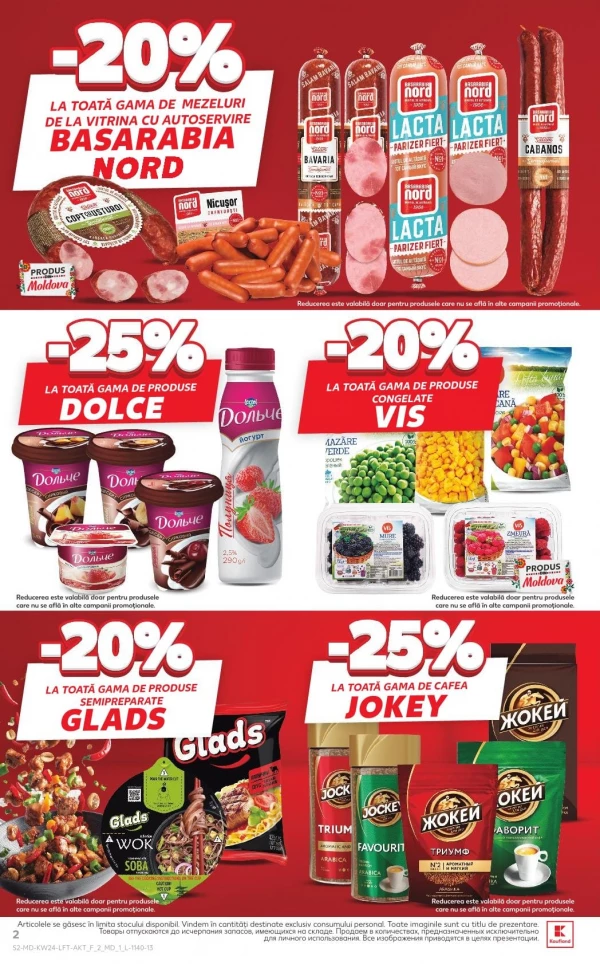 Catalog Kaufland - Catalogul cu reduceri, pagina 2: reduceri și oferte 11 - 17 iunie 2026