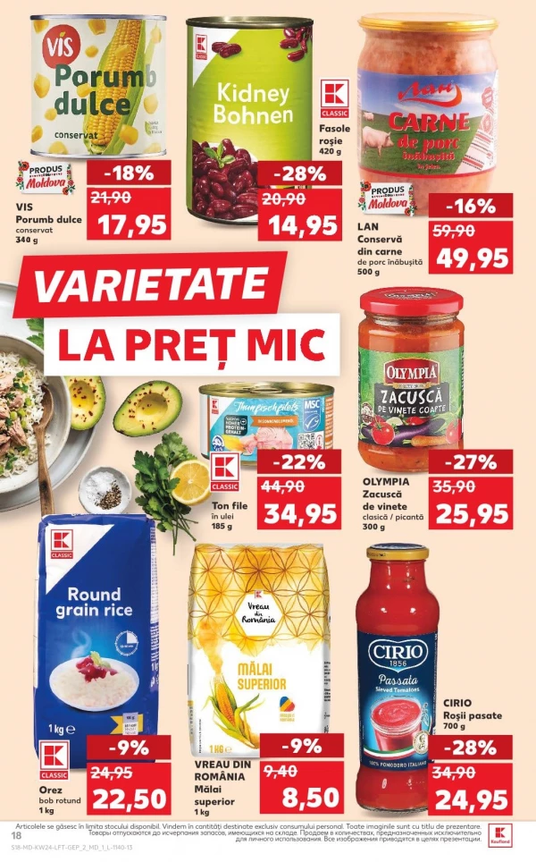 Catalog Kaufland - Catalogul cu reduceri, pagina 18: reduceri și oferte 11 - 17 iunie 2026
