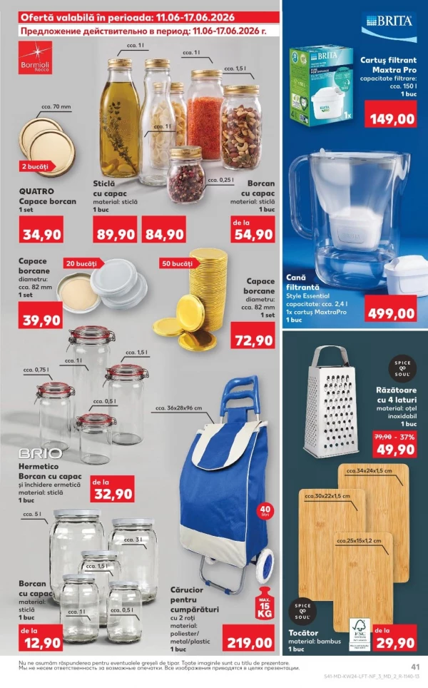 Catalog Kaufland - Catalogul cu reduceri, pagina 41: reduceri și oferte 11 - 17 iunie 2026