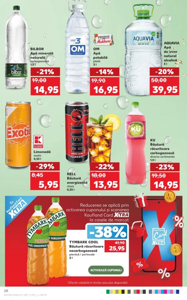 Catalog Kaufland - Catalogul cu reduceri, pagina 28: reduceri și oferte 11 - 17 iunie 2026