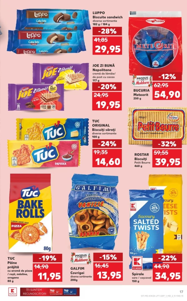Catalog Kaufland - Catalogul cu reduceri, pagina 17: reduceri și oferte 11 - 17 iunie 2026