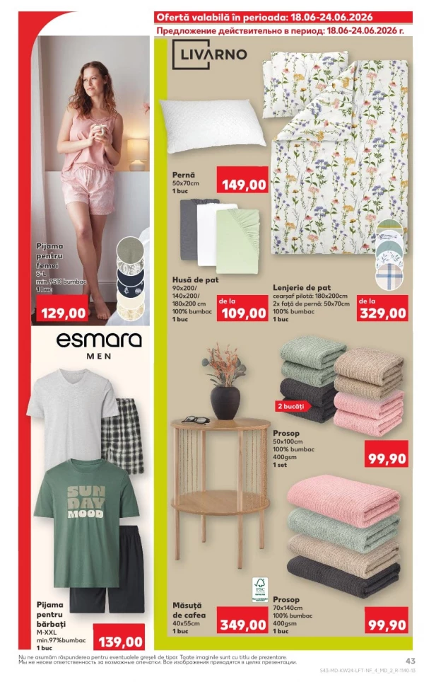 Catalog Kaufland - Catalogul cu reduceri, pagina 43: reduceri și oferte 11 - 17 iunie 2026