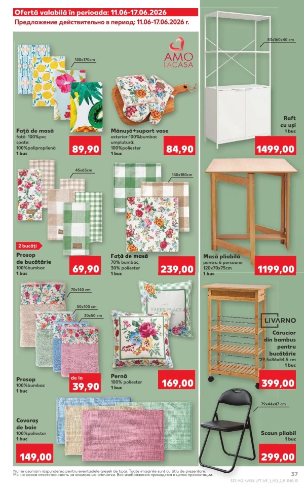 Catalog Kaufland - Catalogul cu reduceri, pagina 37: reduceri și oferte 11 - 17 iunie 2026