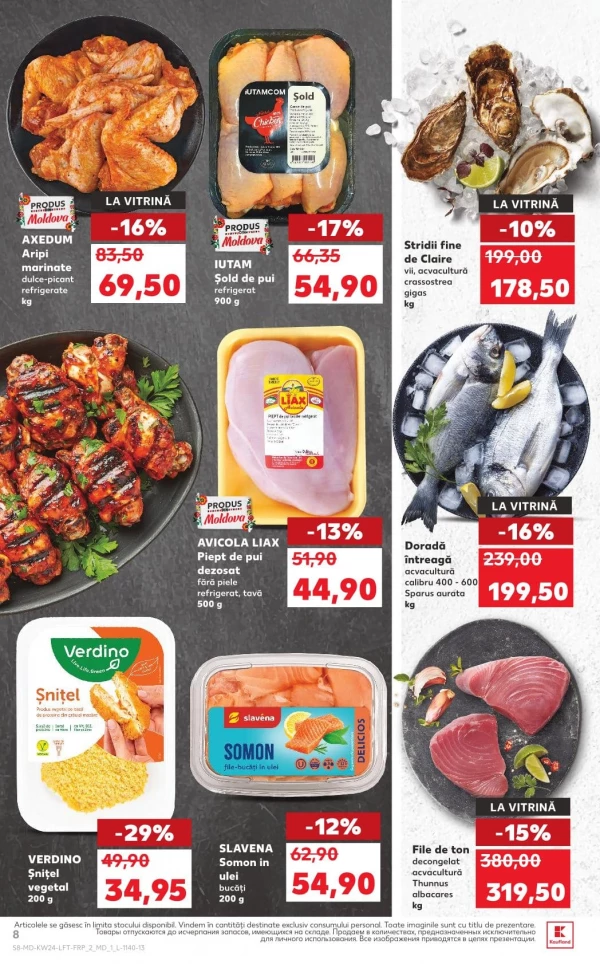 Catalog Kaufland - Catalogul cu reduceri, pagina 8: reduceri și oferte 11 - 17 iunie 2026