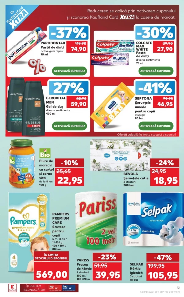 Catalog Kaufland - Catalogul cu reduceri, pagina 31: reduceri și oferte 11 - 17 iunie 2026