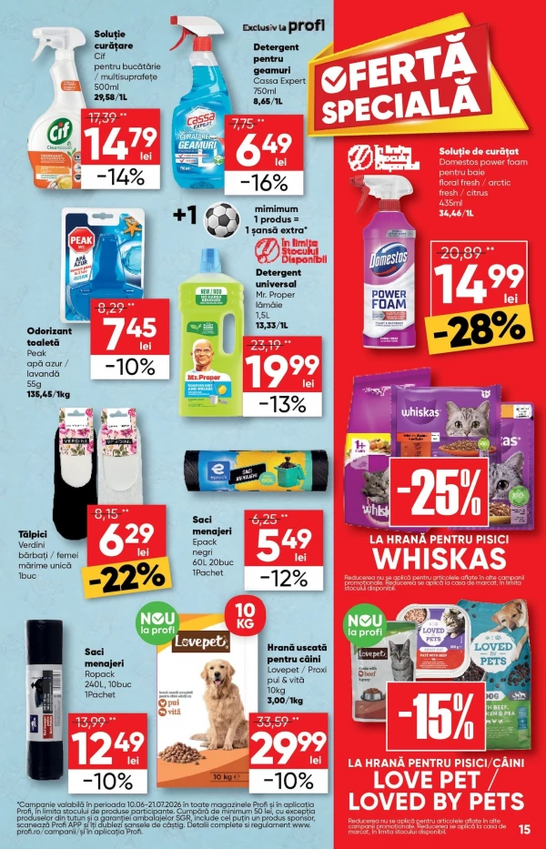 Catalog Profi - Catalogul cu reduceri, pagina 15: reduceri și oferte 10 - 21 iunie 2026