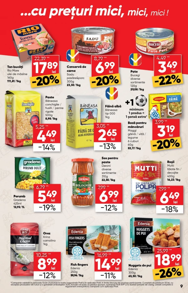 Catalog Profi - Catalogul cu reduceri, pagina 9: reduceri și oferte 10 - 21 iunie 2026
