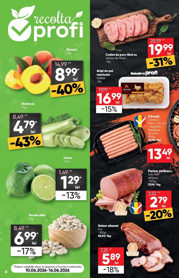 Catalog Profi - Catalogul cu reduceri, pagina 6: reduceri și oferte 10 - 21 iunie 2026