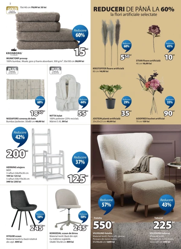 Catalog JYSK - Catalogul cu reduceri, pagina 2: reduceri și oferte 11 - 25 iunie 2026