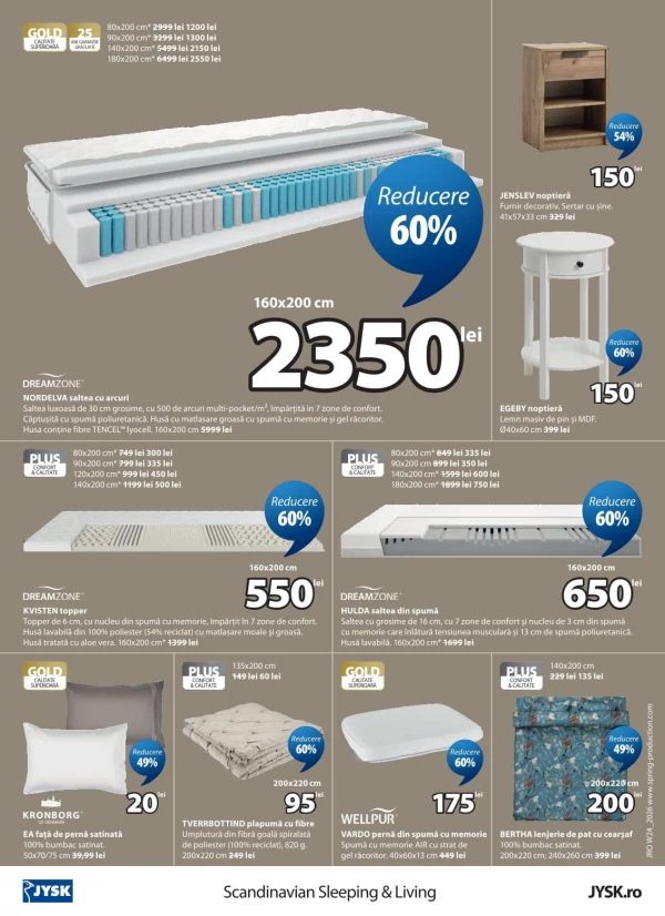 Catalog JYSK - Catalogul cu reduceri, pagina 4: reduceri și oferte 11 - 25 iunie 2026
