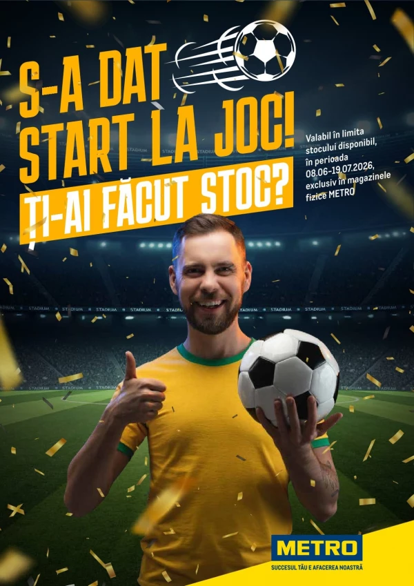 S-a dat START la joc. Ți-ai făcut stoc?