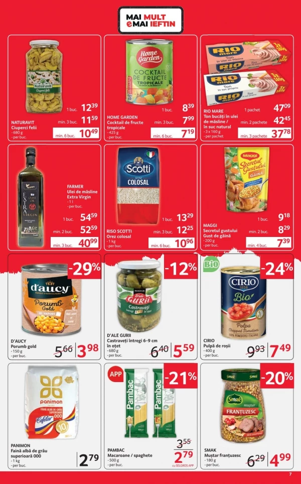Catalog Selgros - Catalogul cu reduceri, pagina 7: reduceri și oferte 12 - 25 iunie 2026