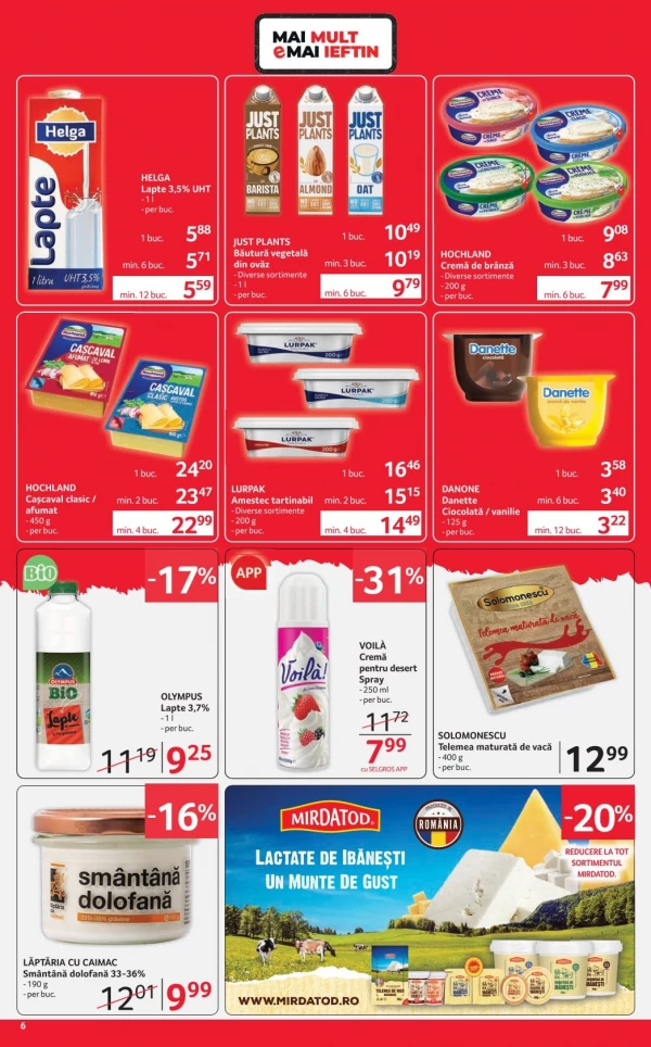 Catalog Selgros - Catalogul cu reduceri, pagina 6: reduceri și oferte 12 - 25 iunie 2026