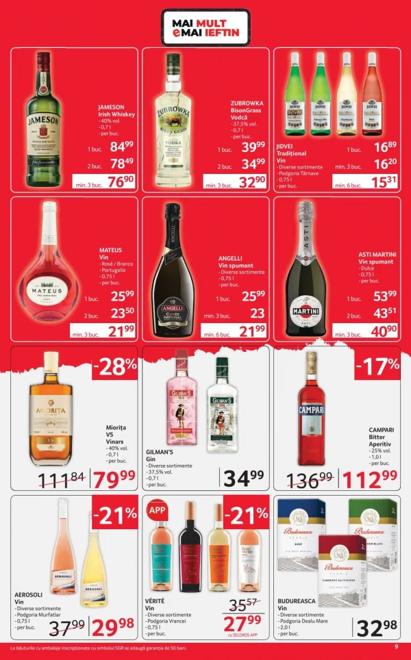 Catalog Selgros - Catalogul cu reduceri, pagina 9: reduceri și oferte 12 - 25 iunie 2026