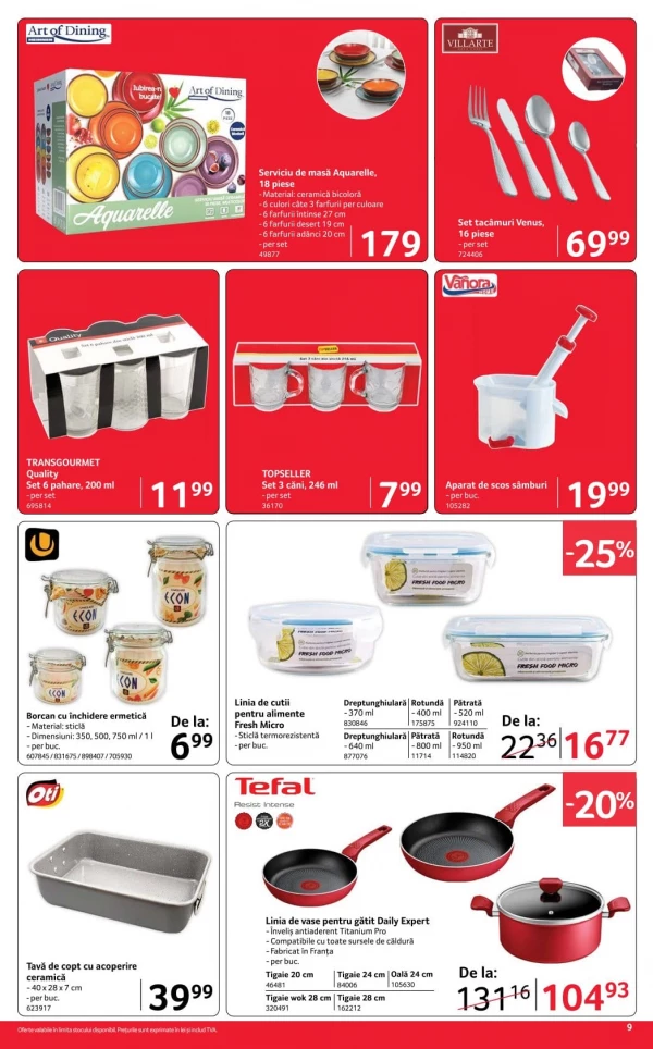 Catalog Selgros - Catalogul cu reduceri NonFood, pagina 9: reduceri și oferte 12 - 25 iunie 2026
