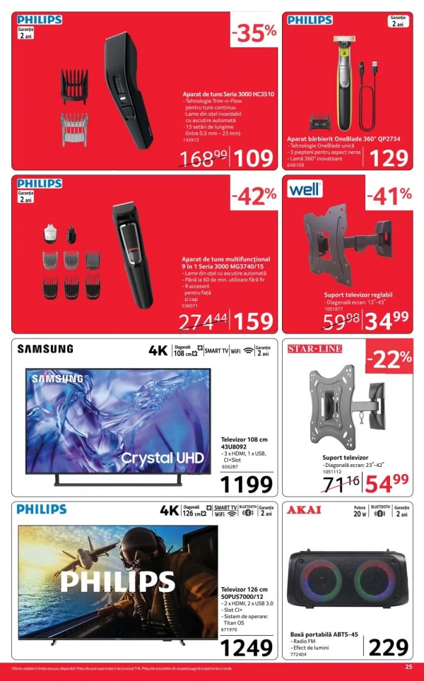 Catalog Selgros - Catalogul cu reduceri NonFood, pagina 25: reduceri și oferte 12 - 25 iunie 2026