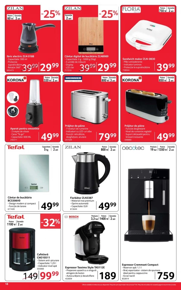 Catalog Selgros - Catalogul cu reduceri NonFood, pagina 18: reduceri și oferte 12 - 25 iunie 2026